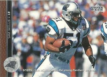 Sam Mills Carolina Panthers 1996 Upper Deck NFL #65